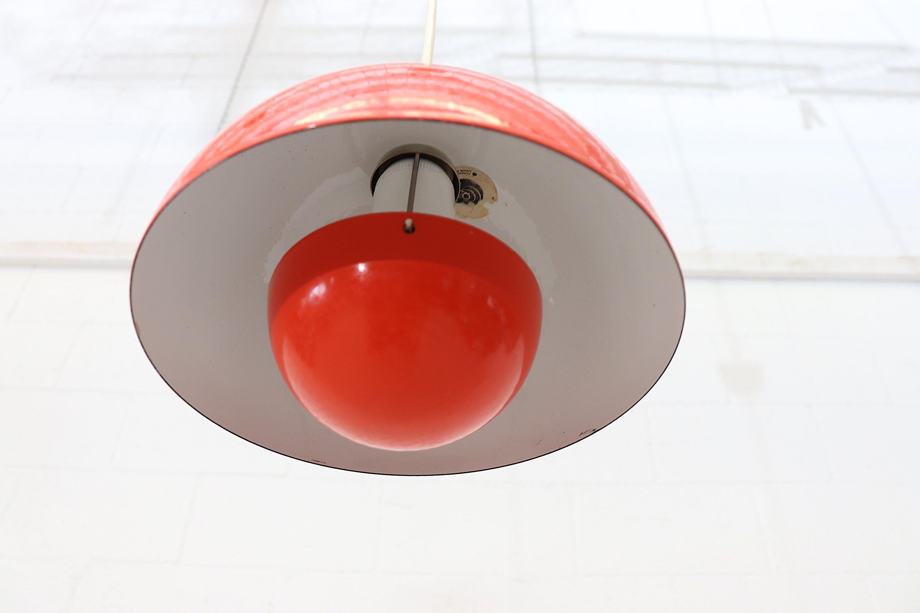 Enameled Verner Panton Flowerpot Pendant Lights