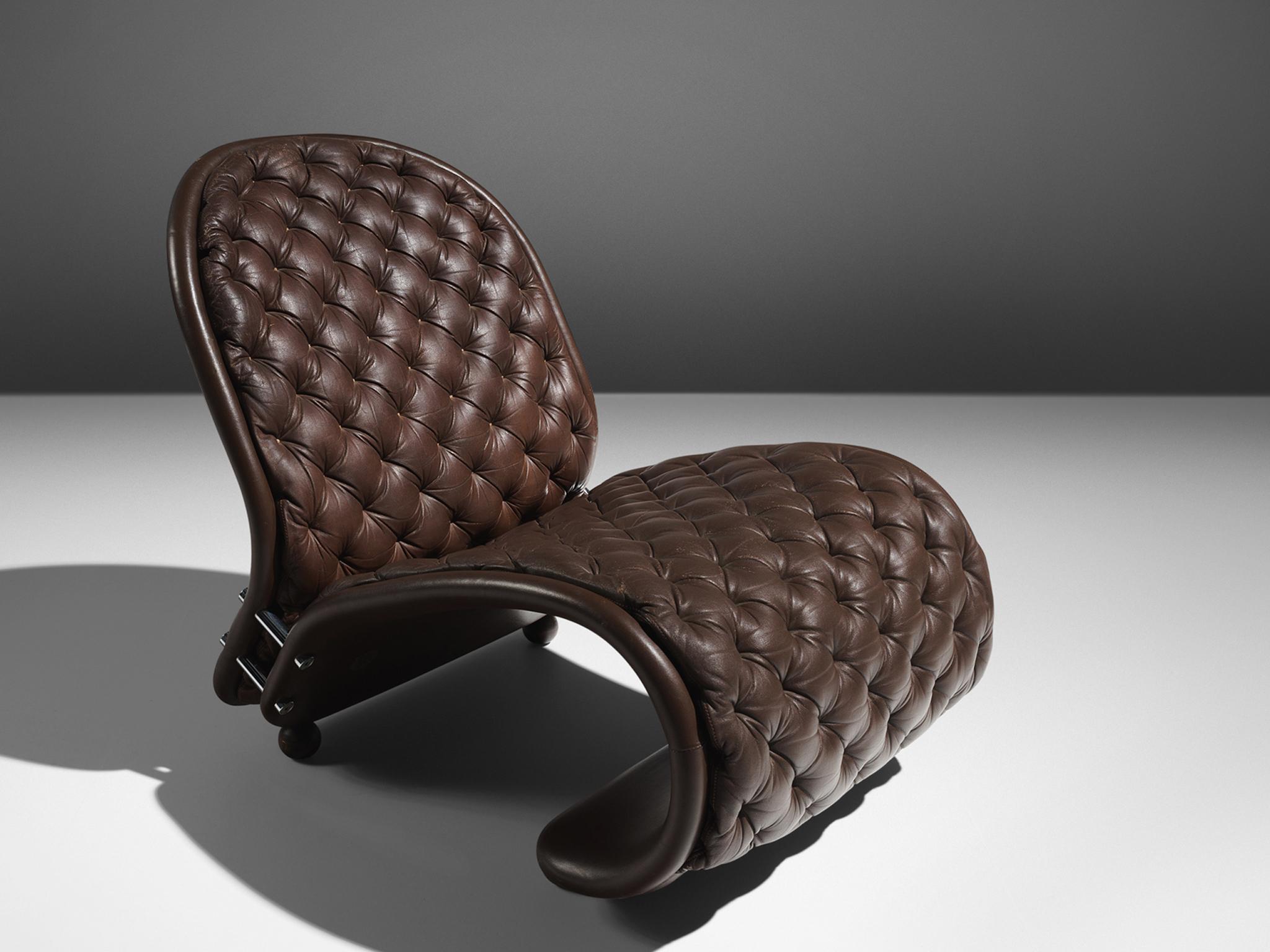 Verner Panton for Fritz Hansen Model G Lounge Chair In Good Condition In Waalwijk, NL