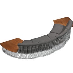 Verner Panton für Fritz Hansen 'Pantonova' Sofa