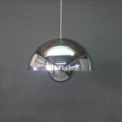 Verner Panton for Louis Poulsen, Flowerpot Pendant Light, circa 1968, large size