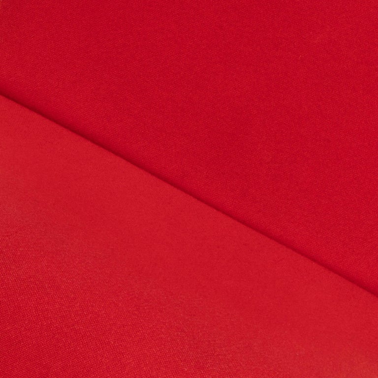 Verner Panton for Vitra Red Amoebe Highback Armchair For Sale 1