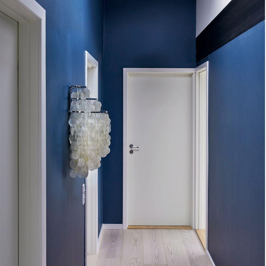Lampada da terra 'Fun 1STM' di Verner Panton in conchiglie marine e cromo per Verpan in vendita 6