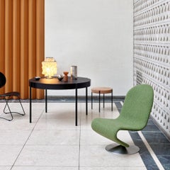 Verner Panton 'Fun 2TM' Table Lamp in Sea Shells and Chrome for Verpan