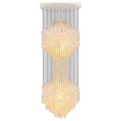 fun chandelier Verner Panton Fun 5DM Chandelier Luber, 1964