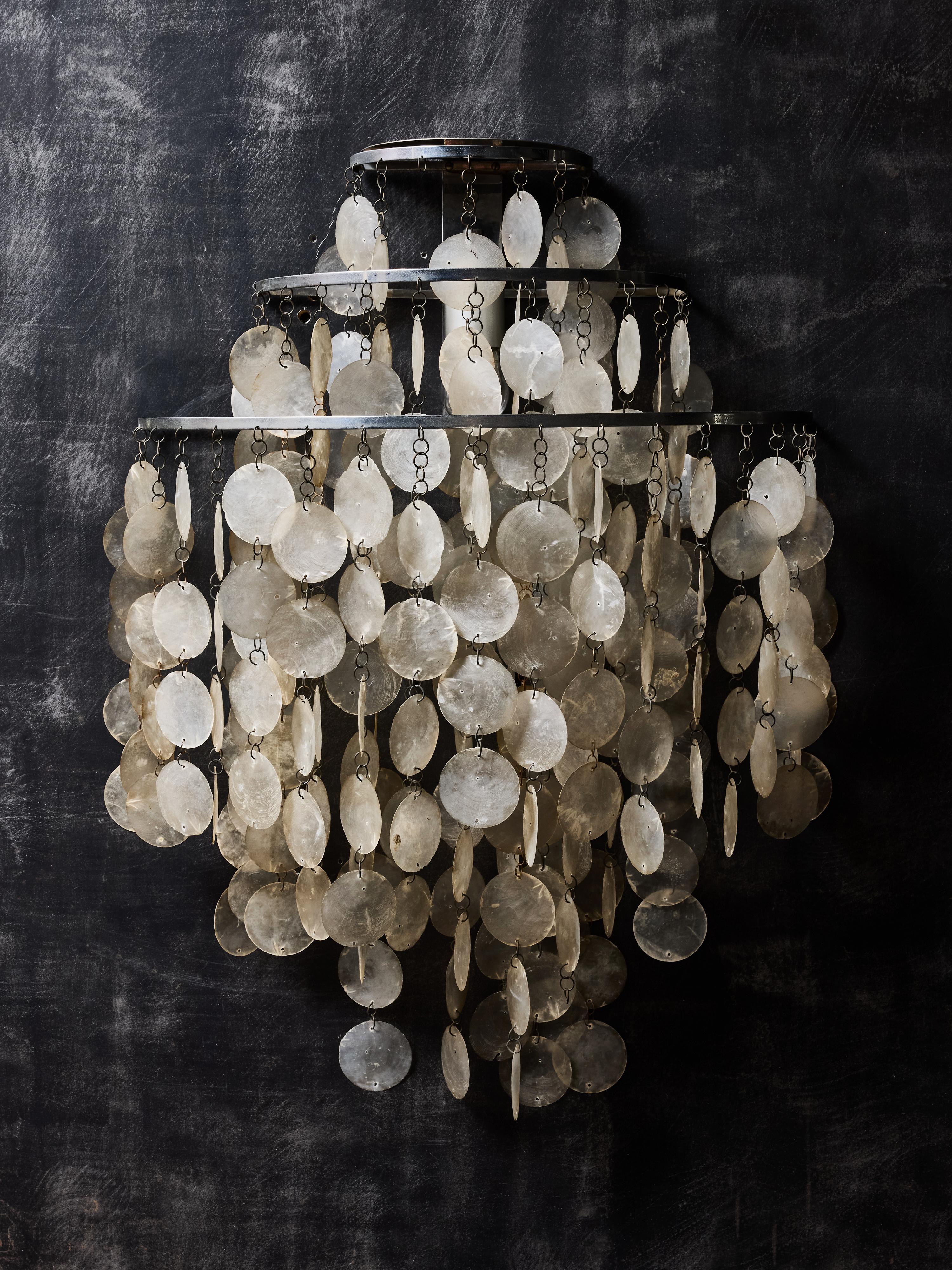 Ein atemberaubendes Paar Wandleuchten aus Verner Pantons ikonischer 