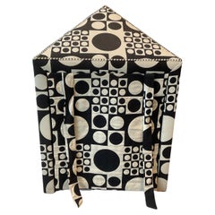 Verner Panton Geometri Fabric Custom Made Doghouse 