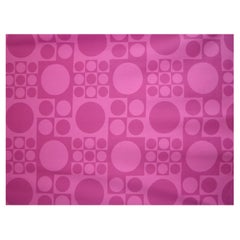 Verner Panton Geometric Textile for Unika Væv Denmark