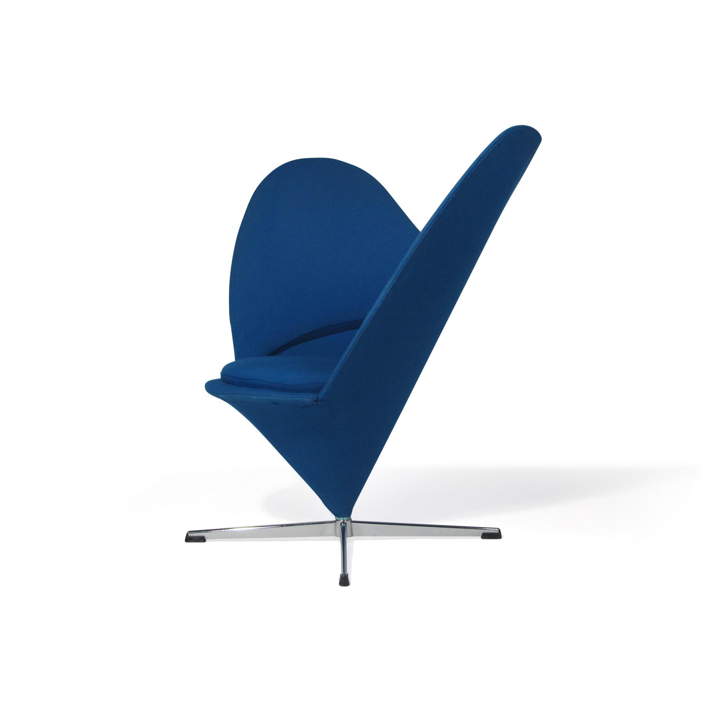 German Verner Panton Heart Chair For Sale