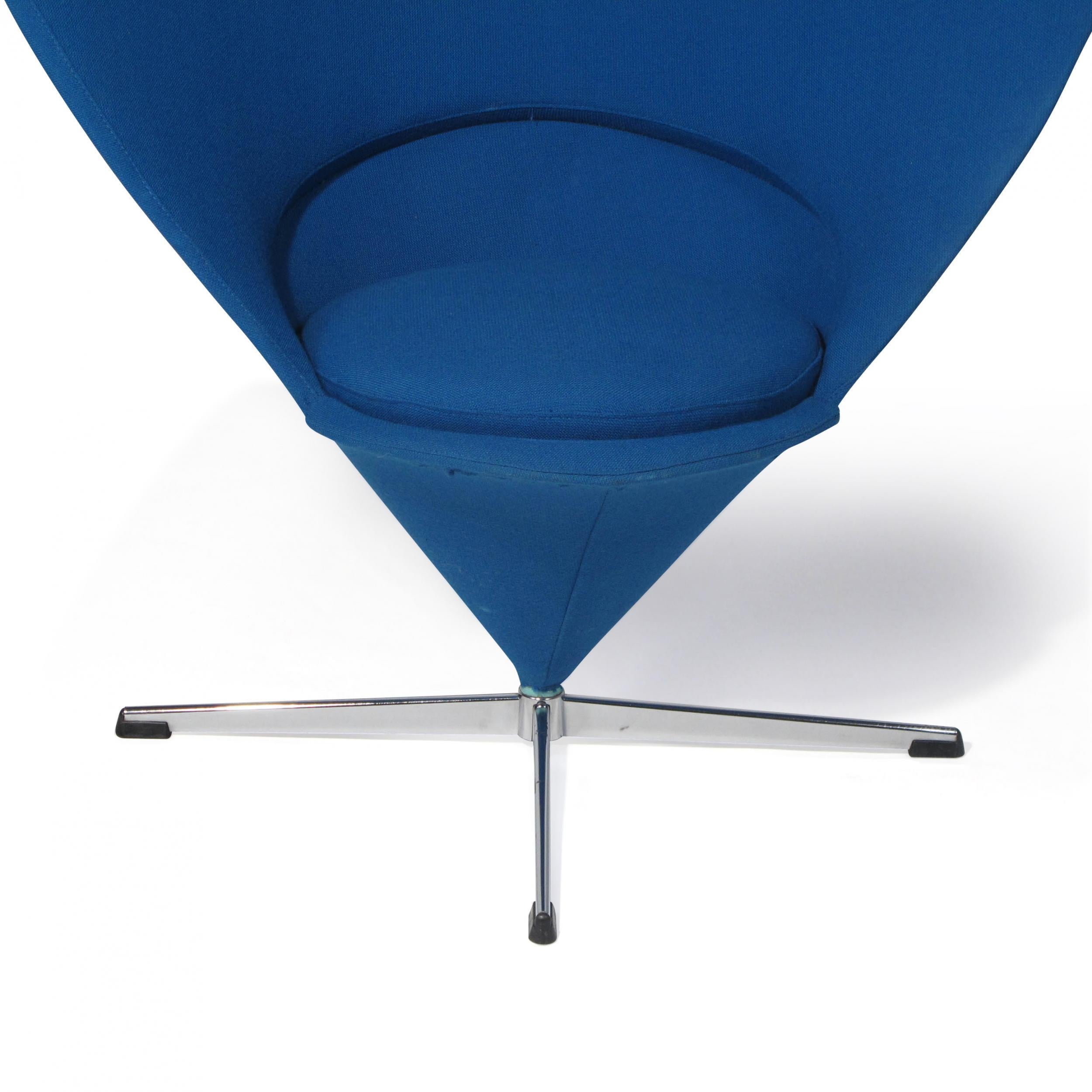 Verner Panton Heart Chair (Stahl) im Angebot
