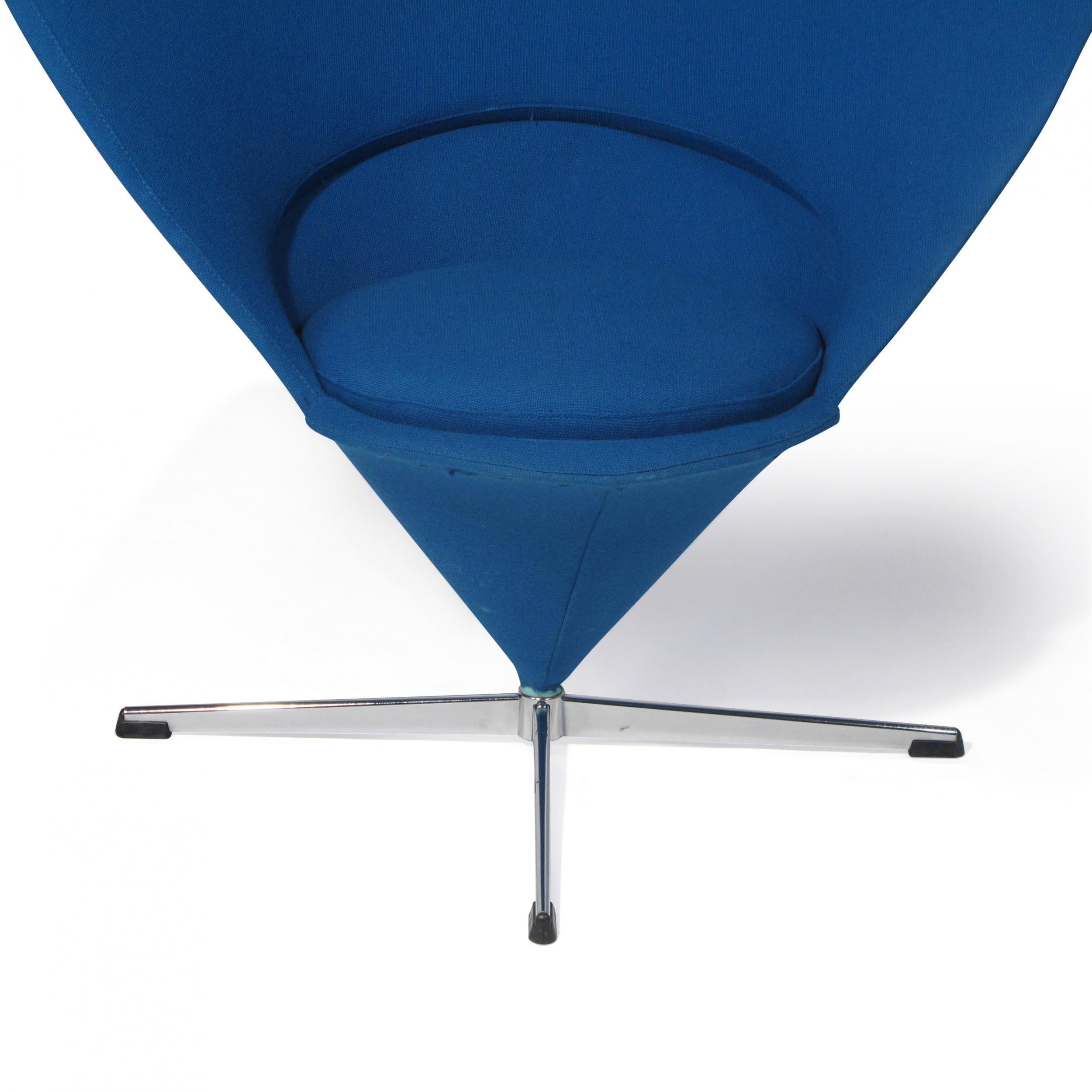 Steel Verner Panton Heart Chair For Sale