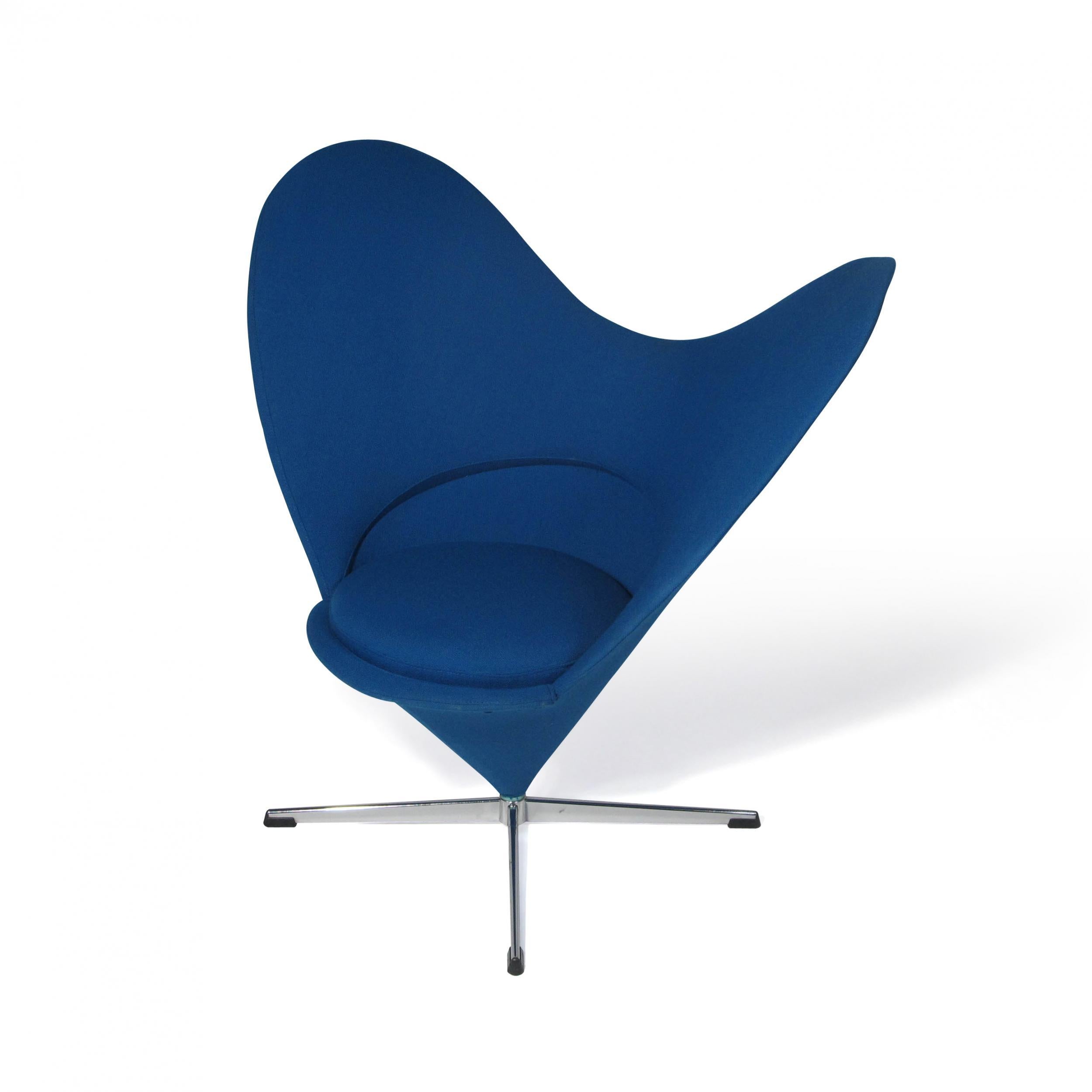 Verner Panton Heart Chair For Sale 1