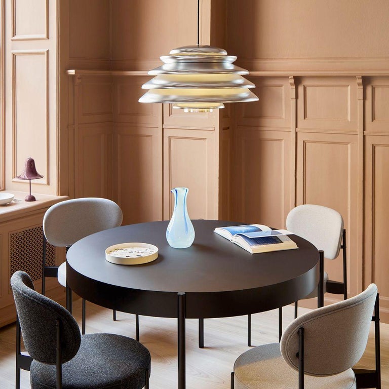 Verner Panton 'Hive' Pendant Lamp in Polished Aluminum for Verpan For ...