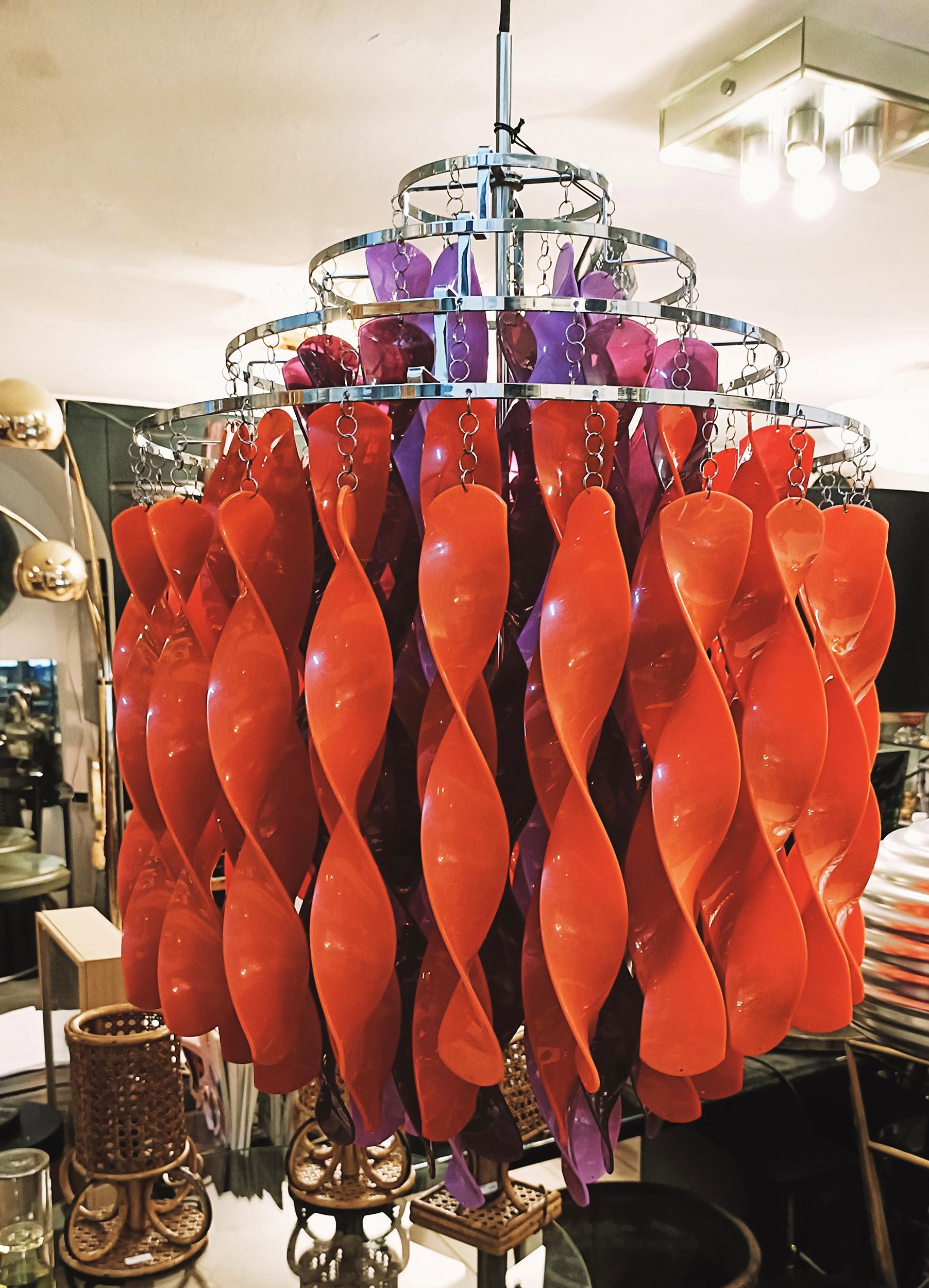 Modern Verner Panton Lampadario 