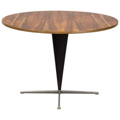 Verner Panton Large Rosewood Cone Table, for Frem Røjle, Denmark 1957