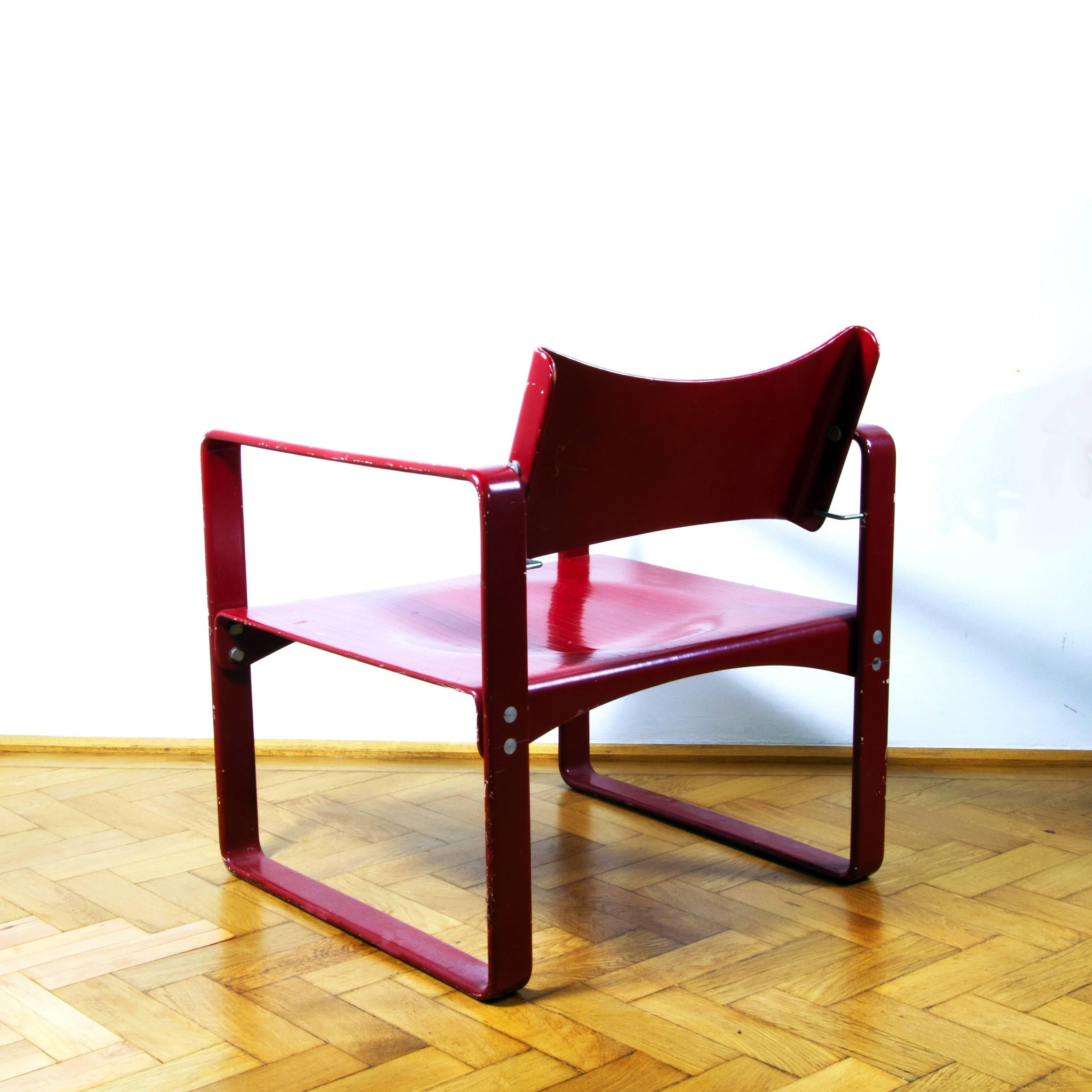 20th Century Verner Panton Lounge Chair Thonet Mod. 270 Designed 1966, Mid-Century Modern For Sale
