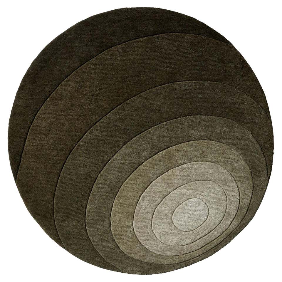 Verner Panton 'Luna' Rug 120cm in Rose by Verpan For Sale at 1stDibs ...