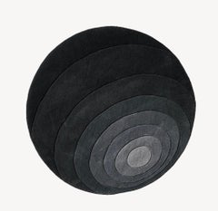 Verner Panton 'Luna' Rug 120cm in Grey by Verpan