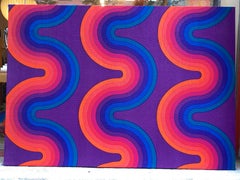Verner Panton Mira-X Wave Fabric Panel