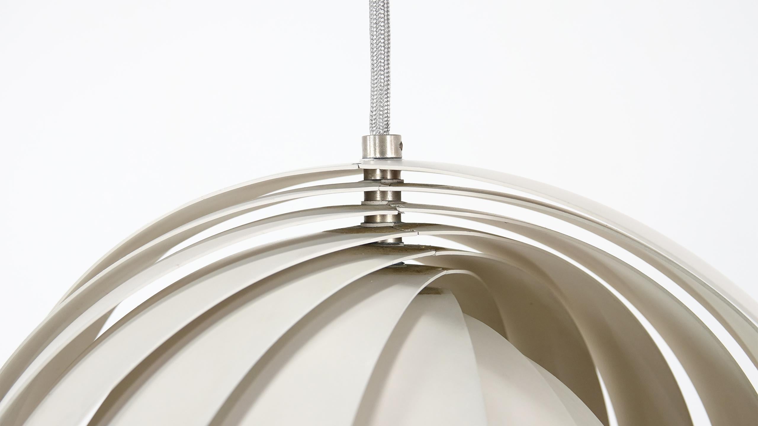 Mid-Century Modern Verner Panton Moon Lamp for Louis Poulsen Denmark