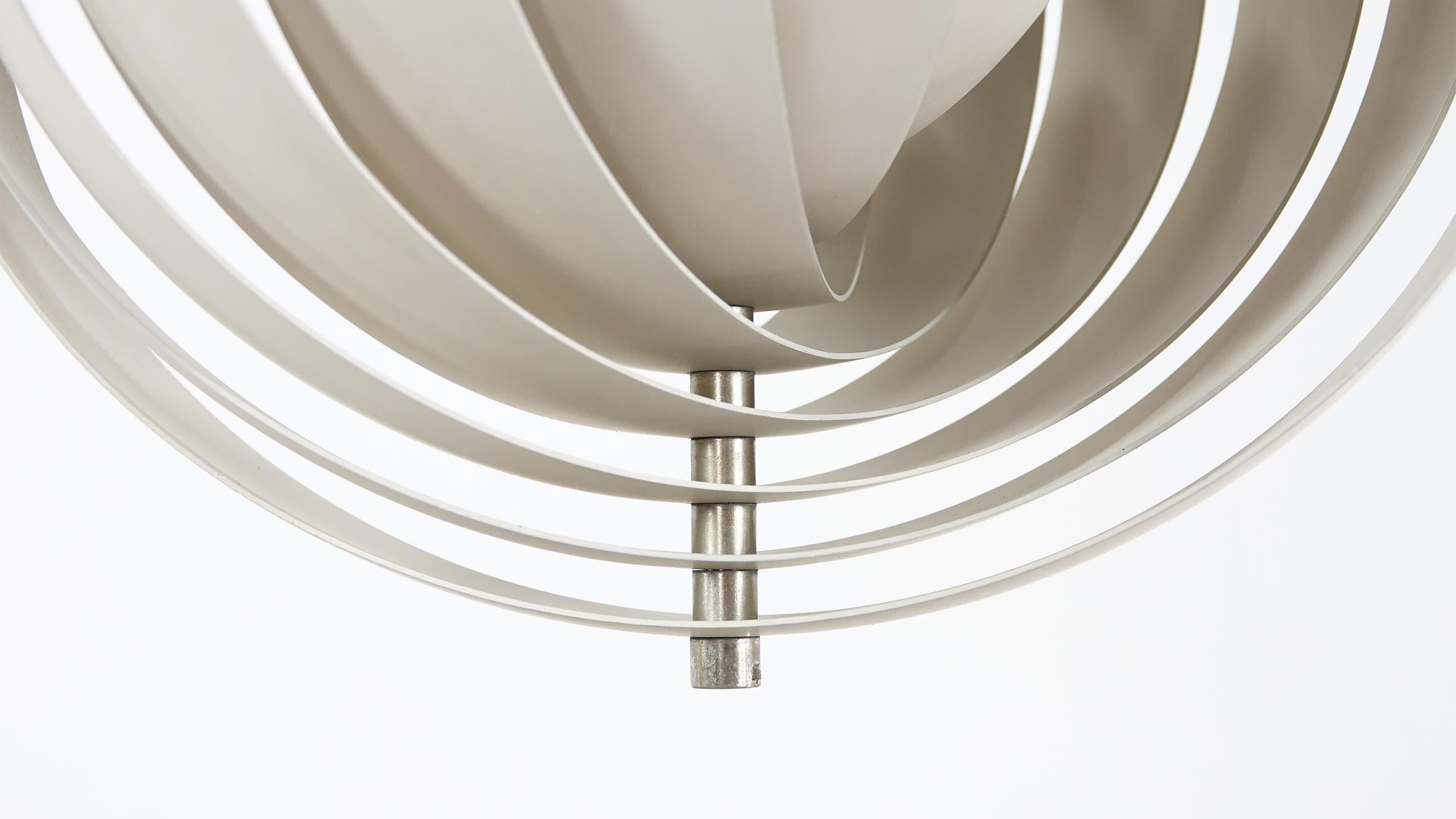 Aluminum Verner Panton Moon Lamp for Louis Poulsen Denmark