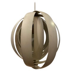 Verner Panton Moon Pendant for Louis Poulson 1960's era