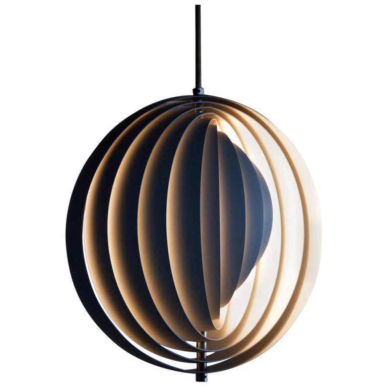 Verner Panton Moon Pendant Lamp for Louis Poulsen For Sale at 1stDibs