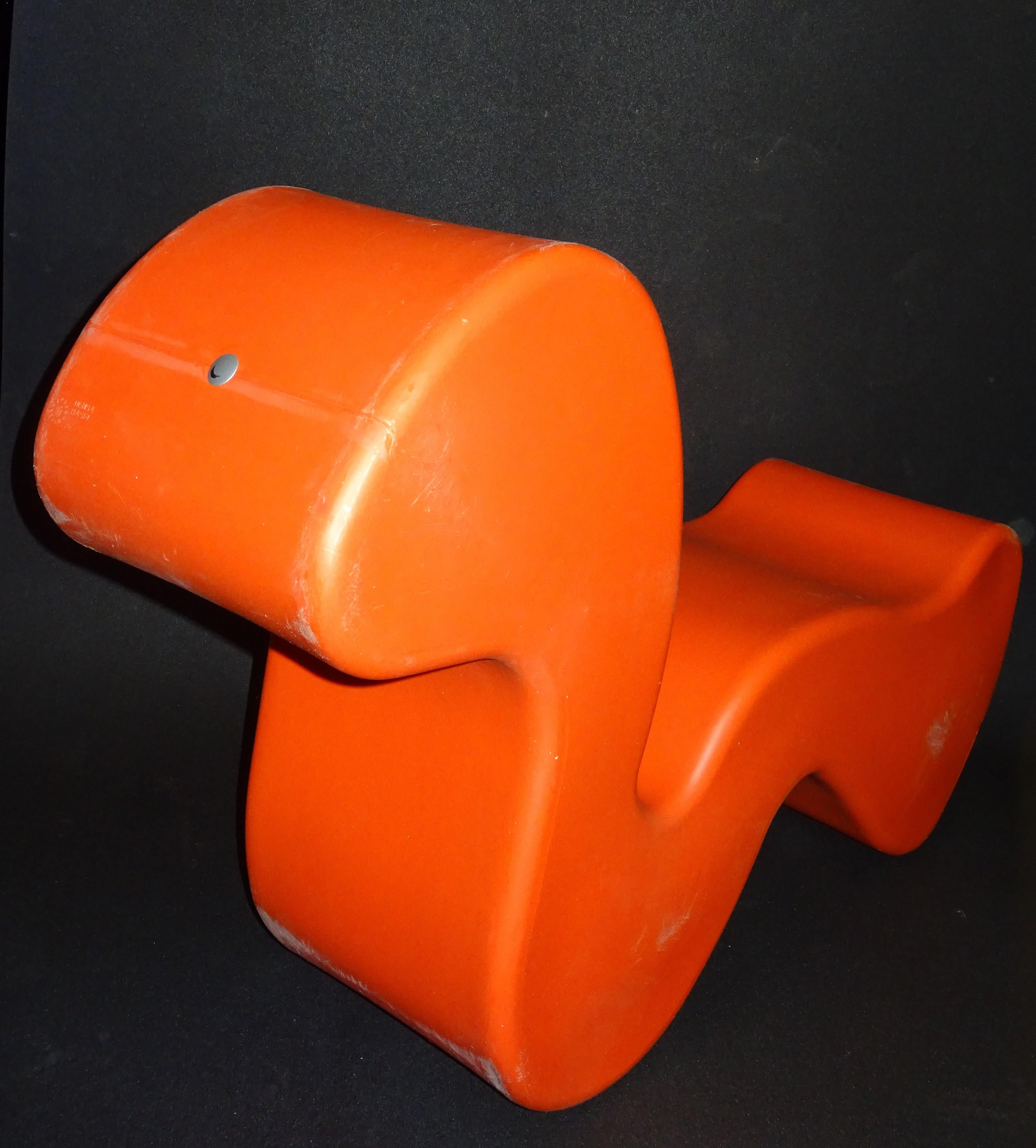 Verner Panton Orange Phantom Chair für Innovation Randers:: um 1998 2