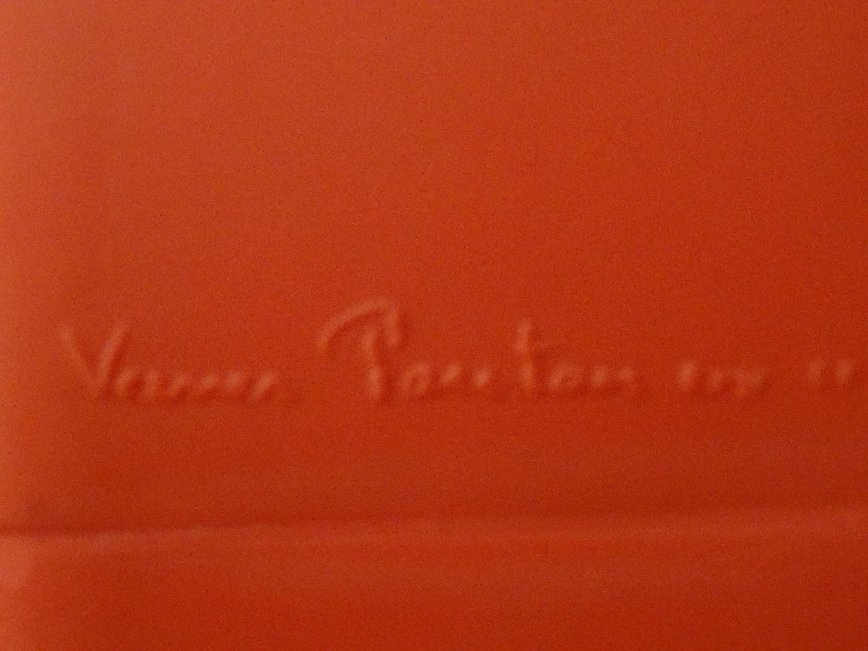 Verner Panton Orange Phantom Chair für Innovation Randers:: um 1998 (Handgefertigt)