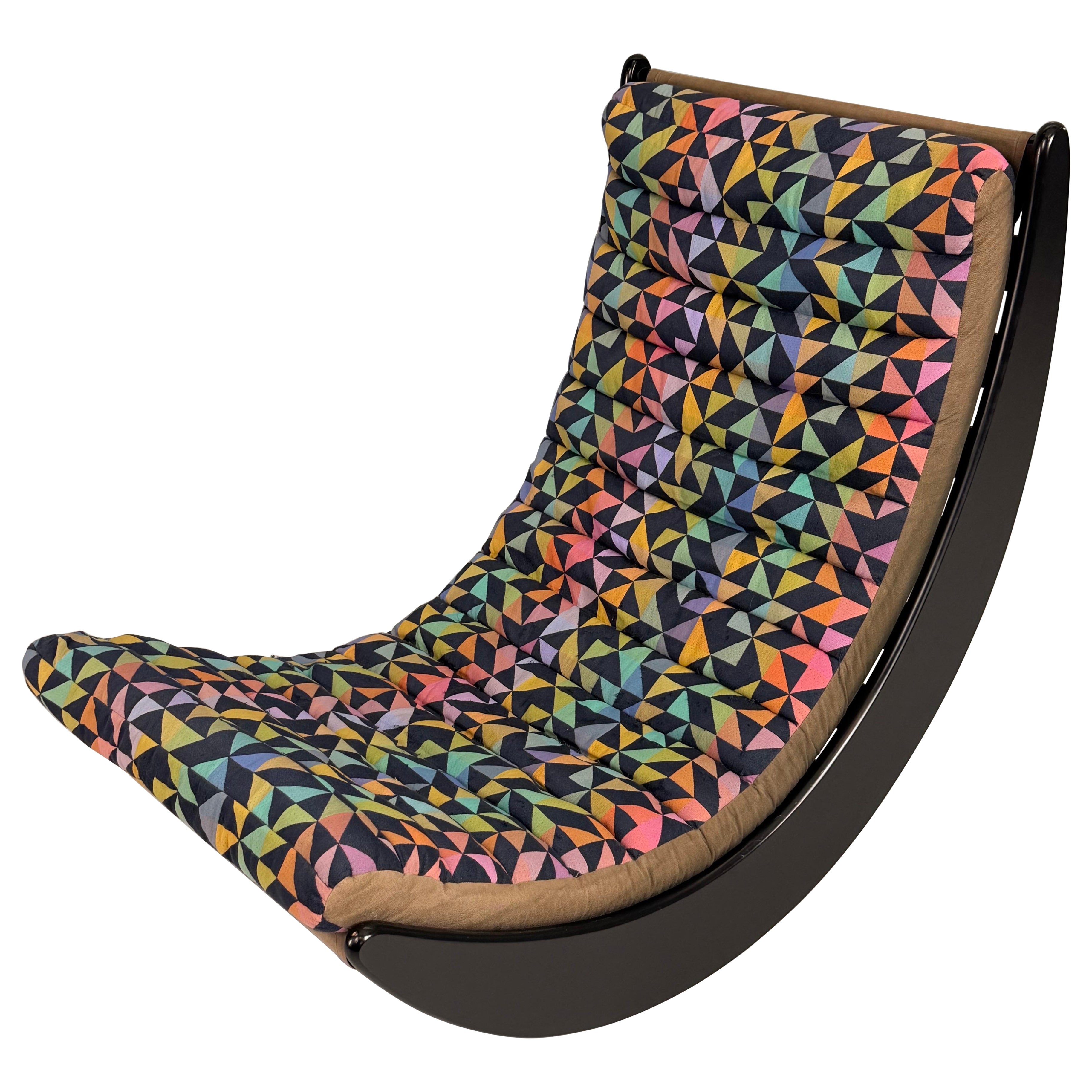 Verner Panton Original "Relaxer 2" Rocking Chair by Rosenthal, 1970s For Sale