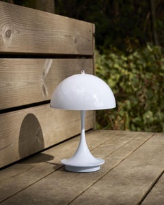 Verner Panton 'Panthella 160' Portable Lamp for Louis Poulsen in Opal Pale Blue