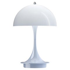 Lampe portable Panthella 160 de Verner Panton pour Louis Poulsen en bleu pâle opale