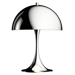 Lampe de table LED Panthella 250 de Verner Panton en chrome pour Louis Poulsen