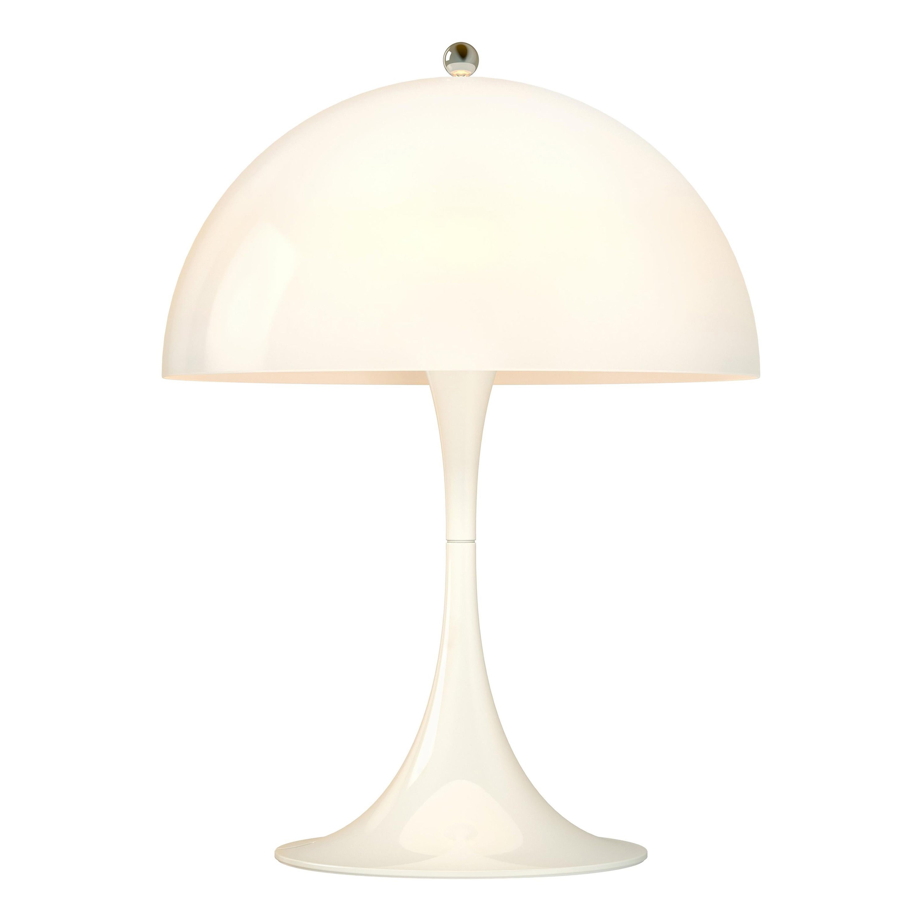 Verner Panton 'Panthella 250' LED Table Lamp in White Opal for Louis Poulsen