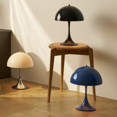 Verner Panton 'Panthella 250' Portable Table Lamp in Black for Louis Poulsen