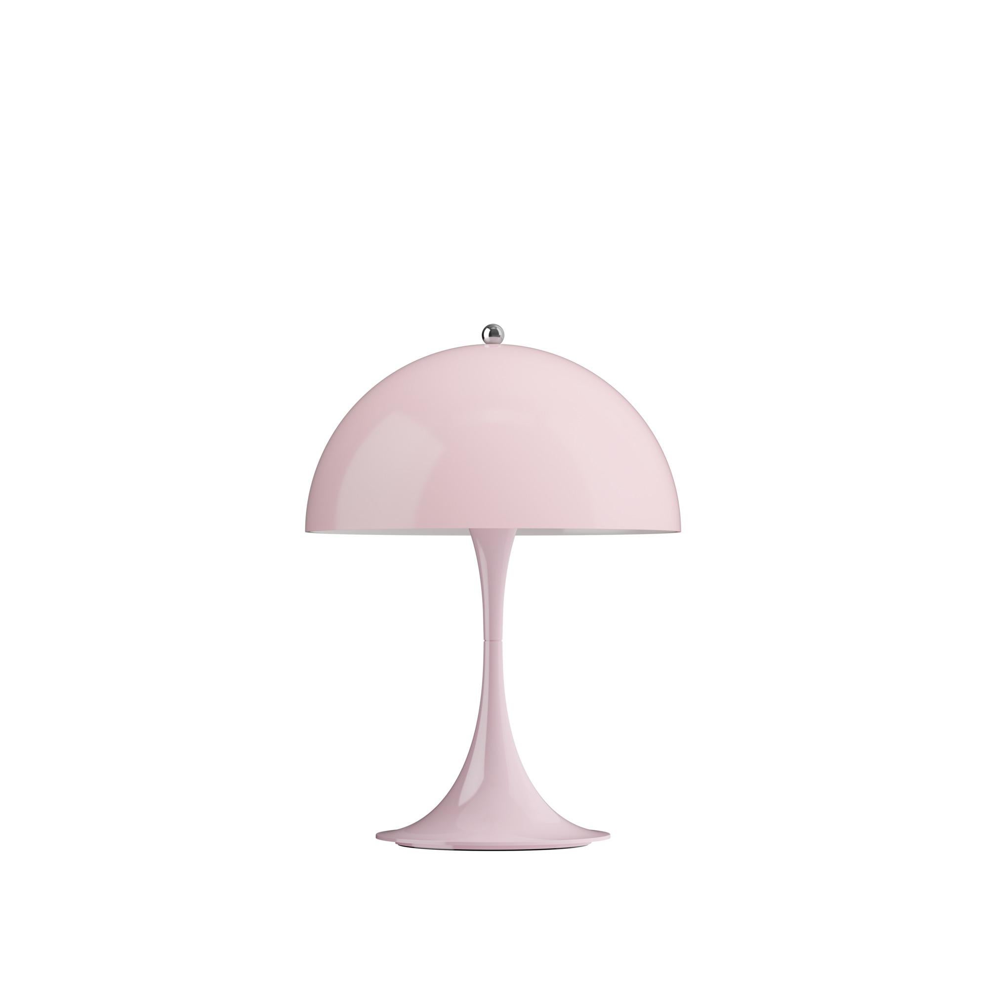 Danois Lampe à poser portable 'Panthella 250' en rose pâle pour Louis Poulsen en vente