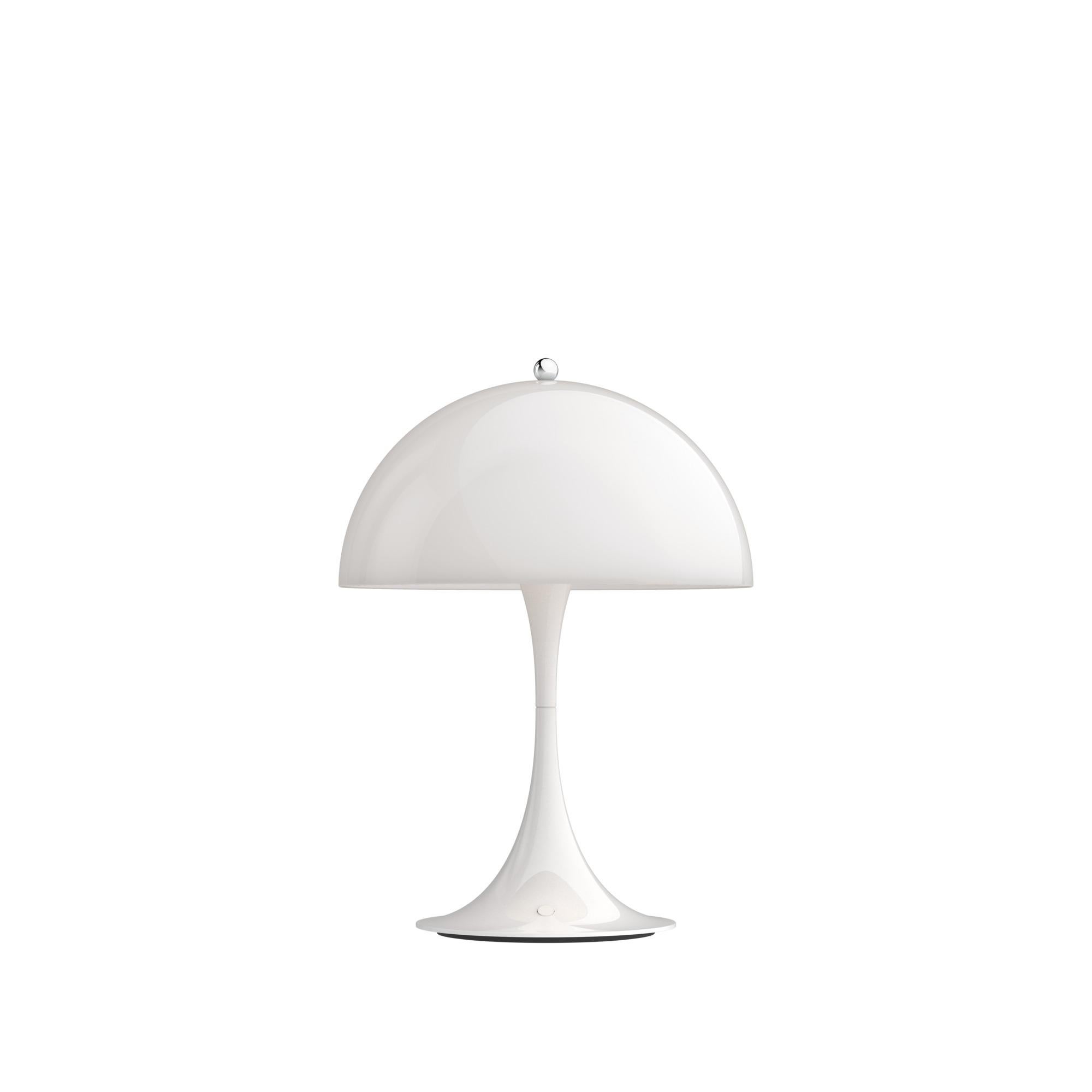 Verner Panton 'Panthella 250' Portable Table Lamp in White for Louis Poulsen For Sale 3