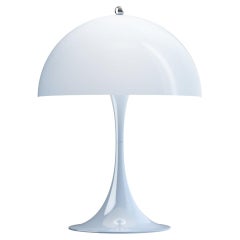 Lampe de bureau Panthella 250 de Verner Panton pour Louis Poulsen en bleu opale pâle