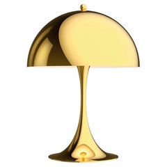 Verner Panton 'Panthella 250' Table Lamp in Brass for Louis Poulsen