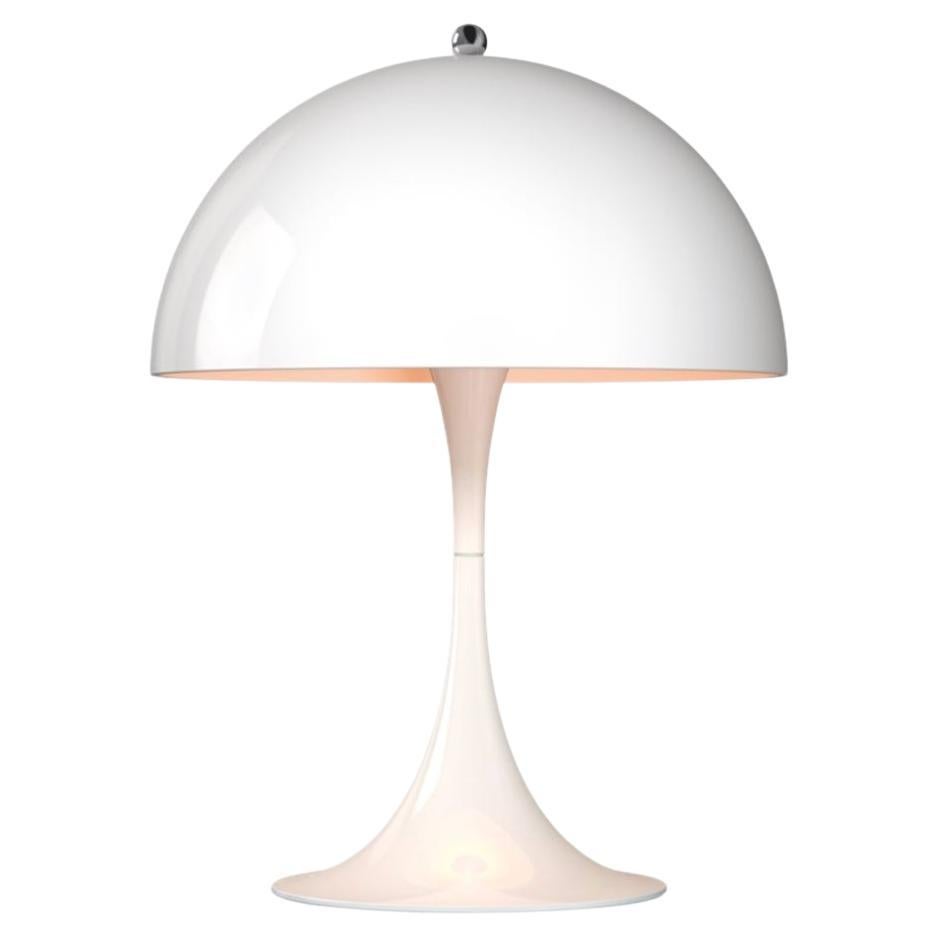 Verner Panton 'Panthella 250' Table Lamp in White Metal for Louis Poulsen