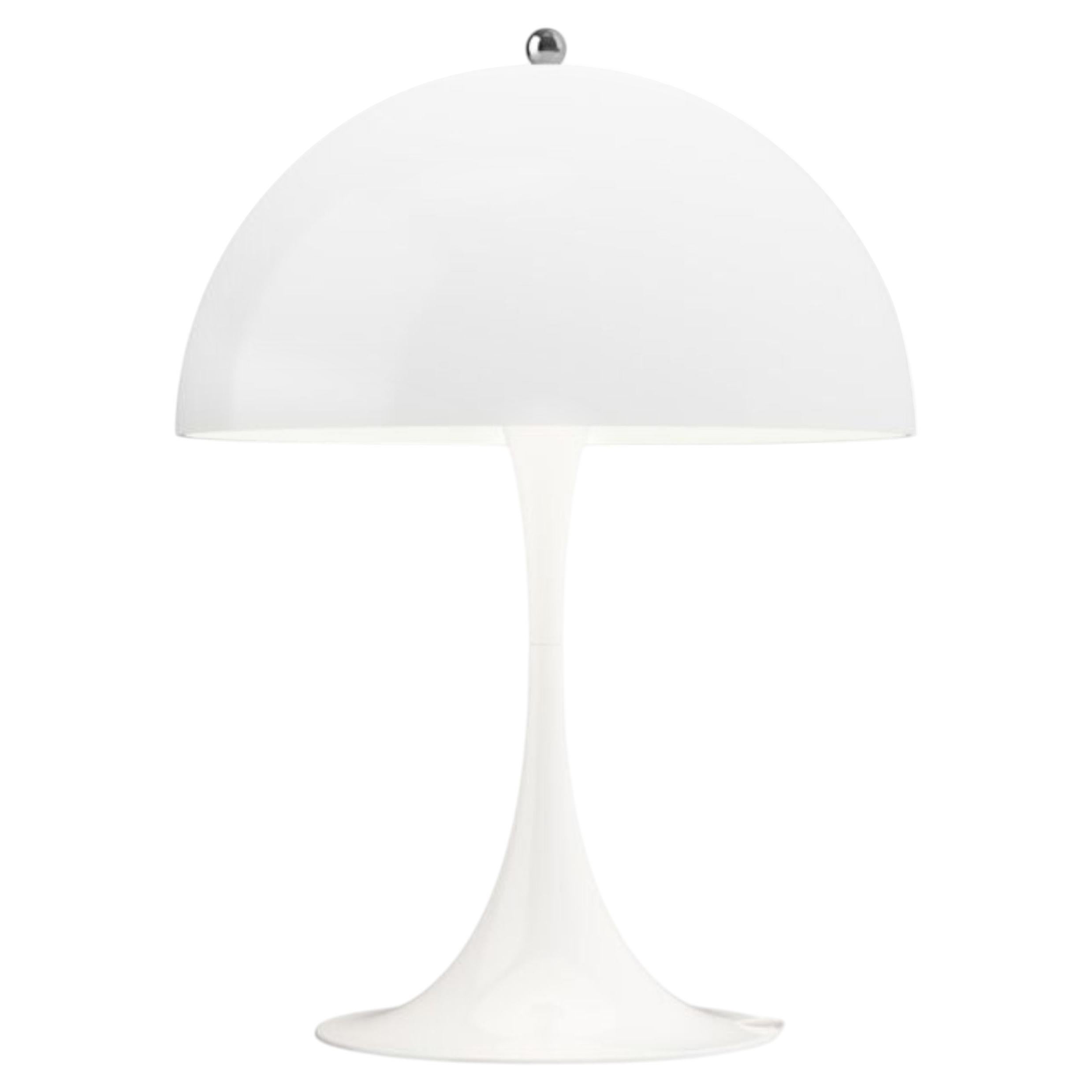 Verner Panton 'Panthella 320' Lampada da tavolo bianco opale per Louis Poulsen