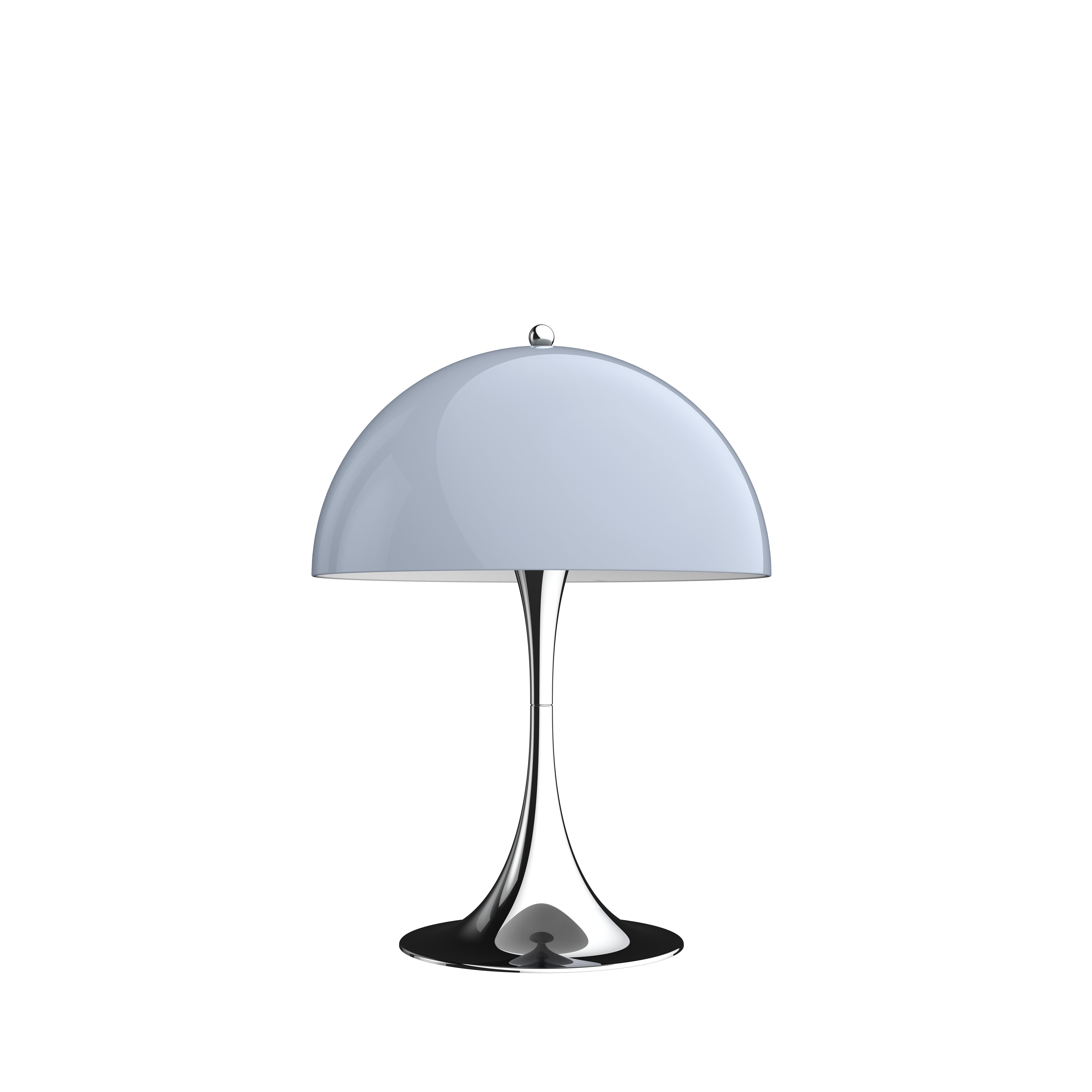 Chrome Lampe de bureau Panthella 320 de Verner Panton pour Louis Poulsen en gris en vente