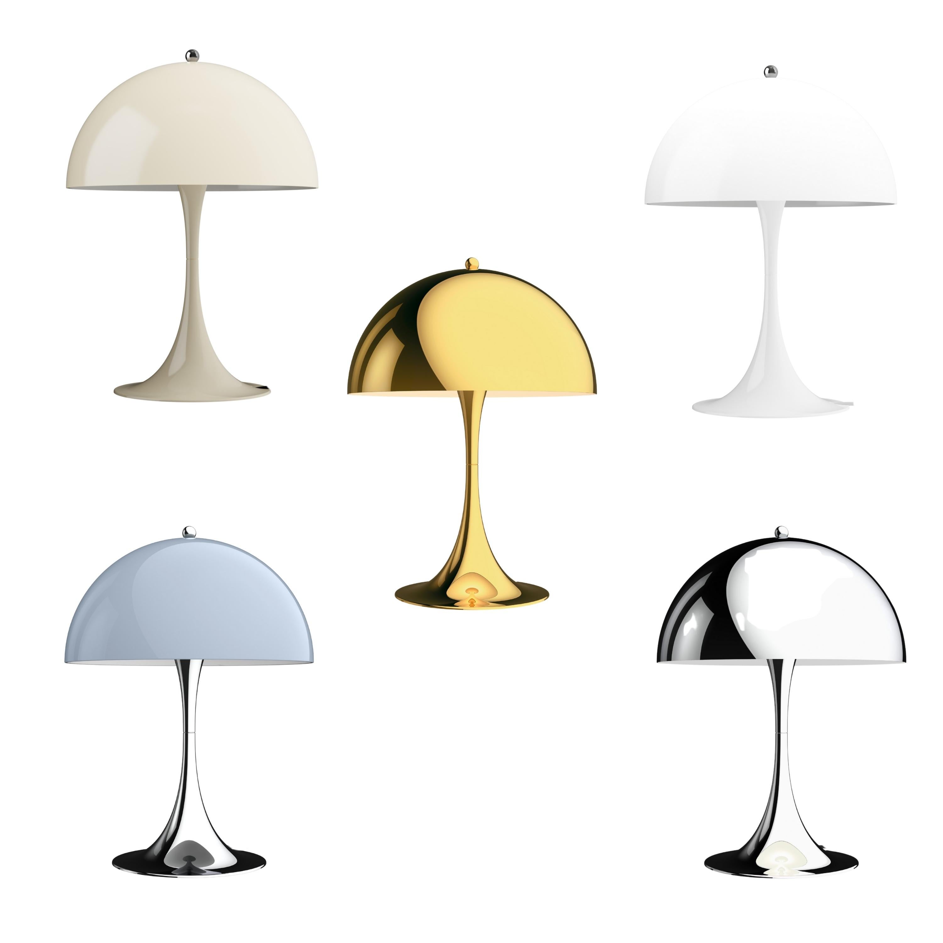 Lampe de table Panthella 320 de Verner Panton en laiton pour Louis Poulsen en vente 4