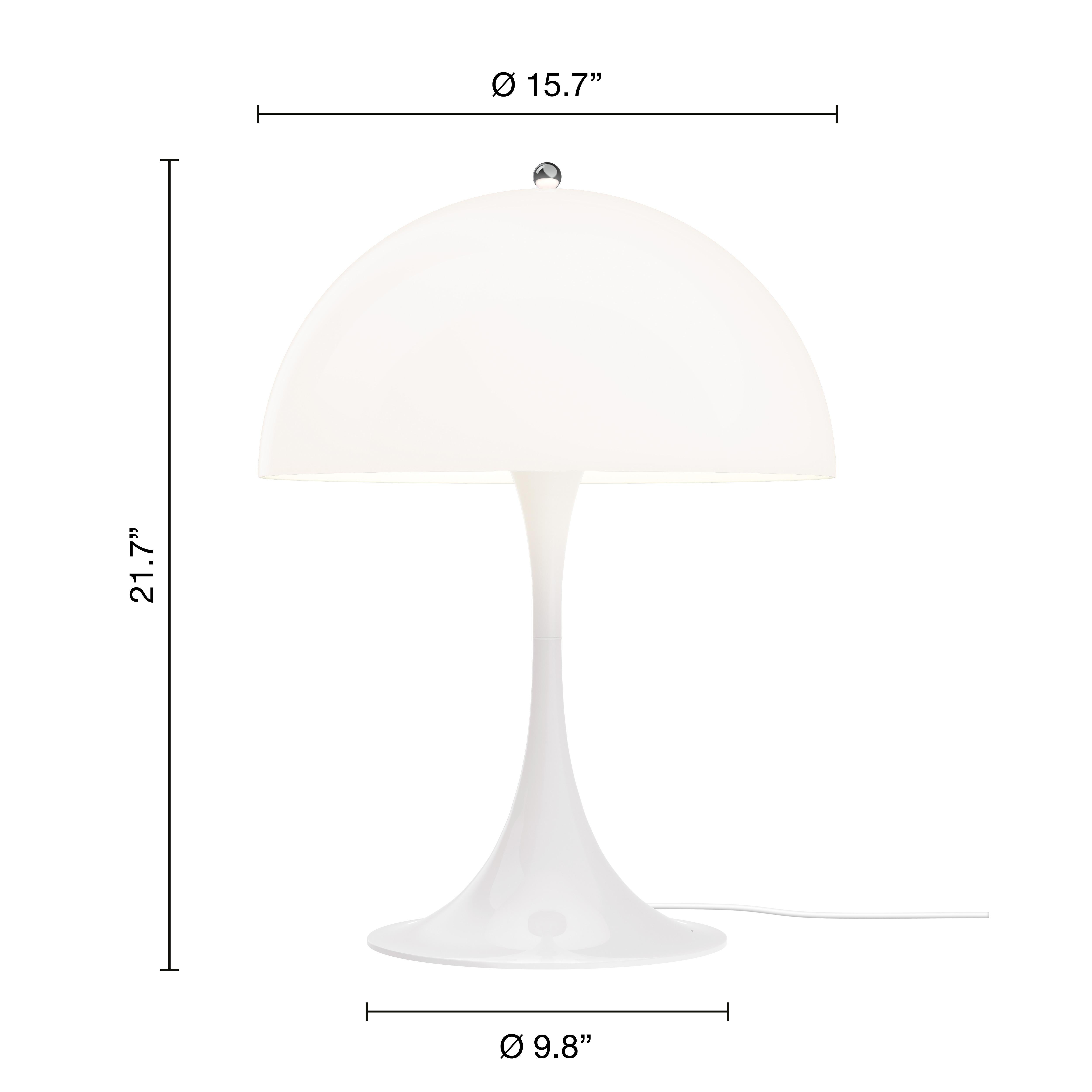Contemporary Verner Panton 'Panthella 400' Table Lamp for Louis Poulsen For Sale