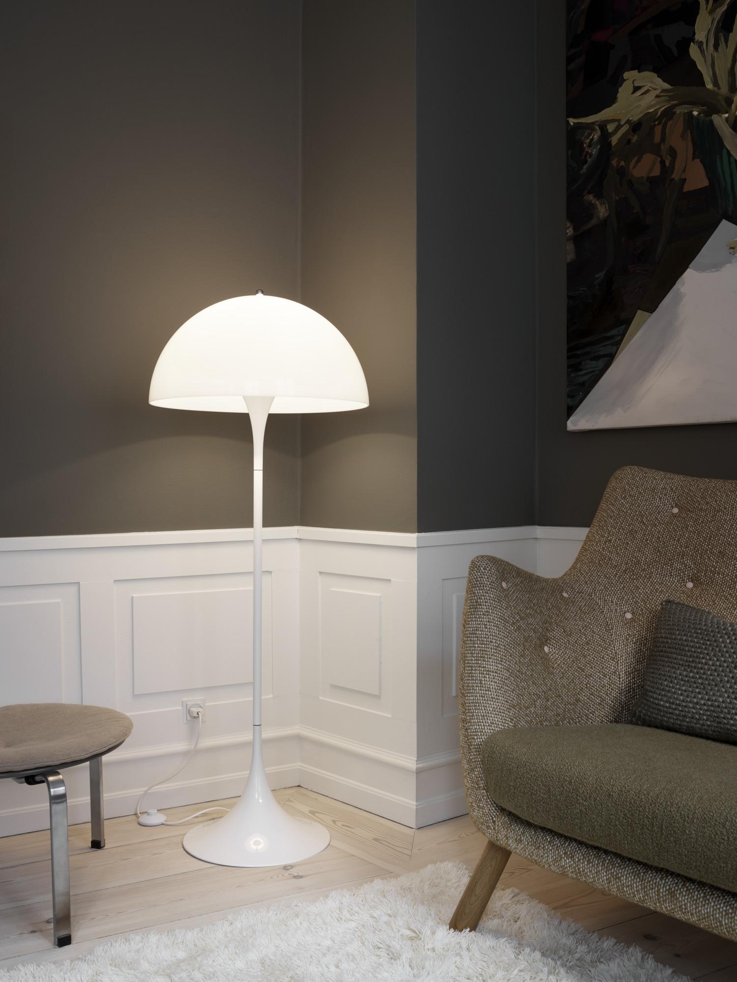 louis poulsen panthella floor lamp