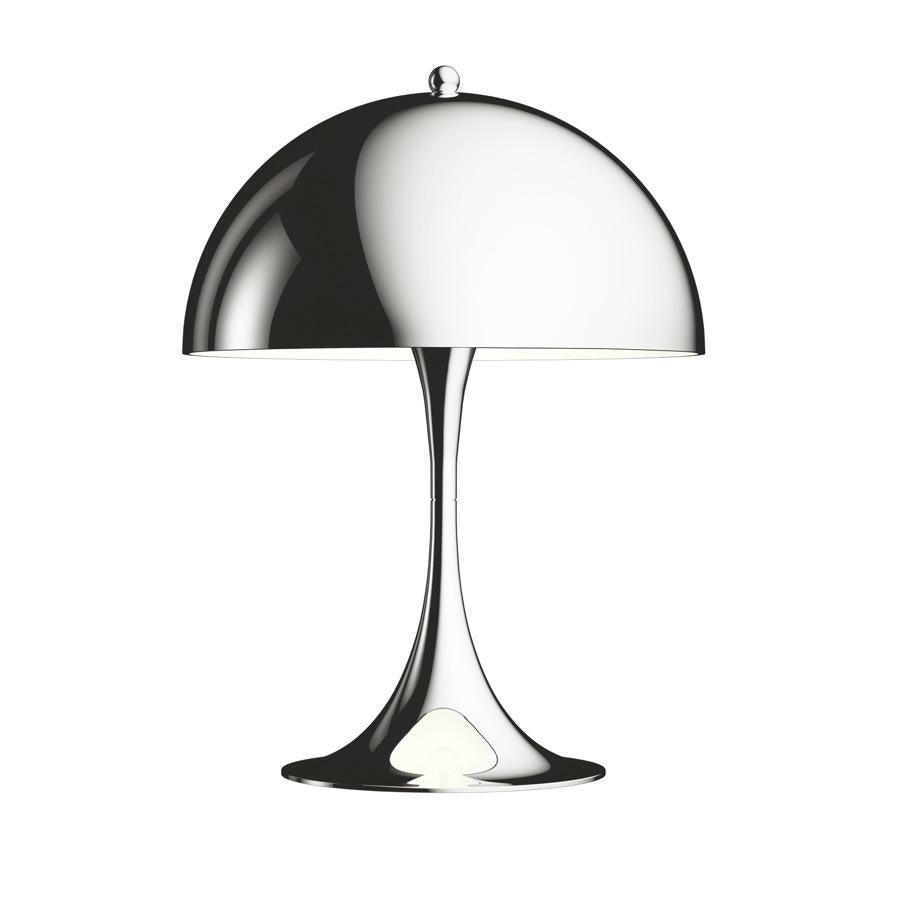 Scandinavian Modern Verner Panton 'Panthella 250' LED Table Lamp in Brass for Louis Poulsen For Sale