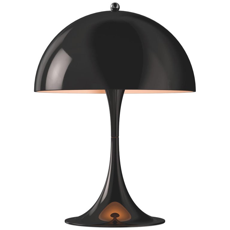 Verner Panton Panthella Mini Led Table Lamp in Orange for Louis Poulsen For  Sale at 1stDibs