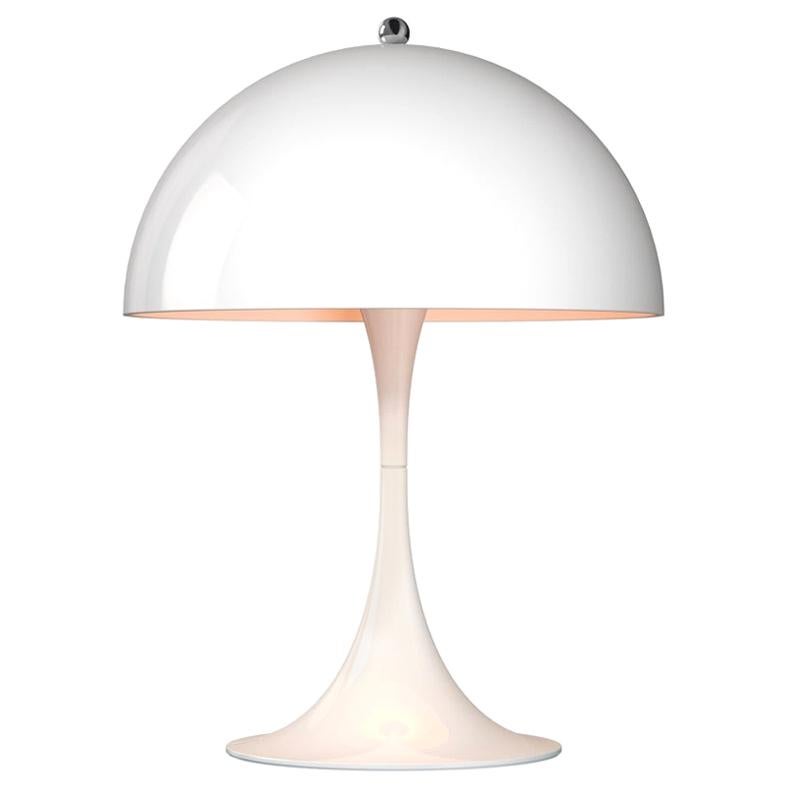 Verner Panton 'Panthella 250' Led Table Lamp in Orange for Louis Poulsen For Sale 1