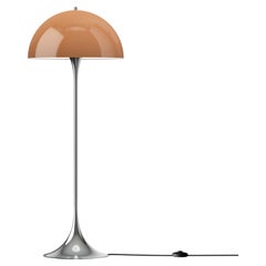 Verner Panton 'Panthella' Original Opal Brown Shade Floor Lamp for Louis Poulsen