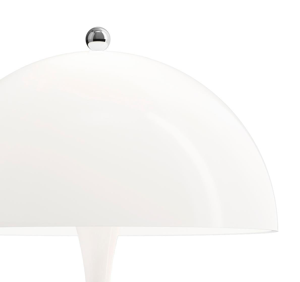 Verner Panton 'Panthella 160 Portable' Table Lamp in White for Louis Poulsen For Sale 7