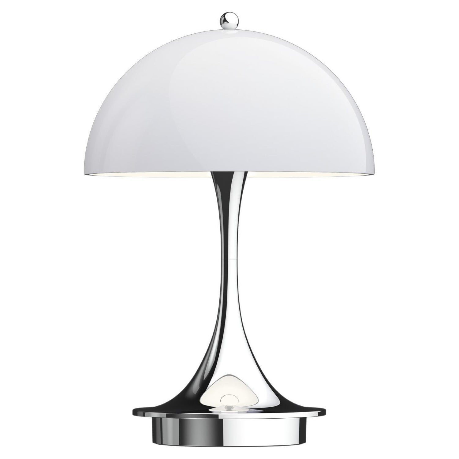 Verner Panton 'Panthella Mini' Table Lamp for Louis Poulsen in Grey For  Sale at 1stDibs